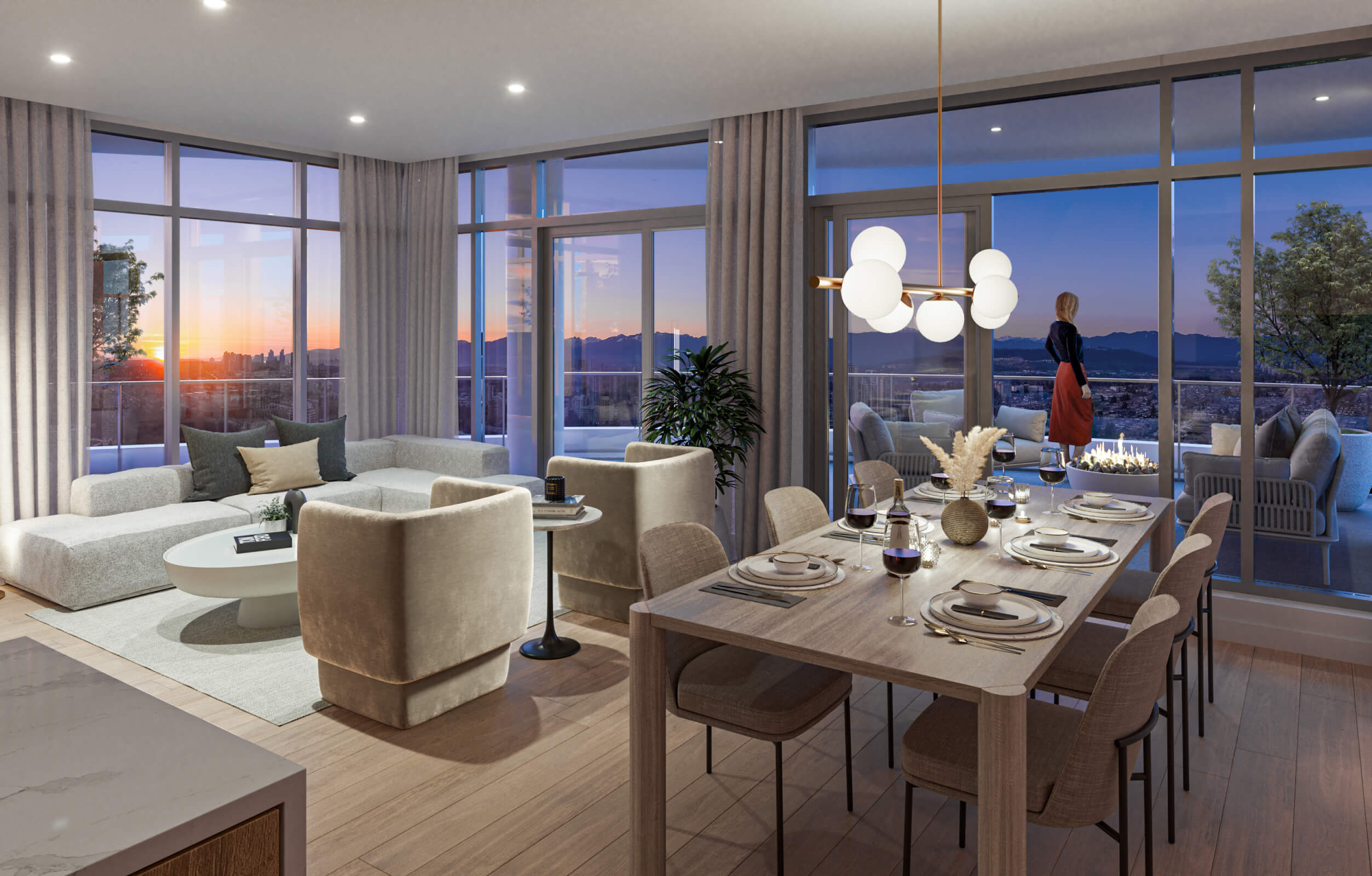 매혹적인 삶의 배경